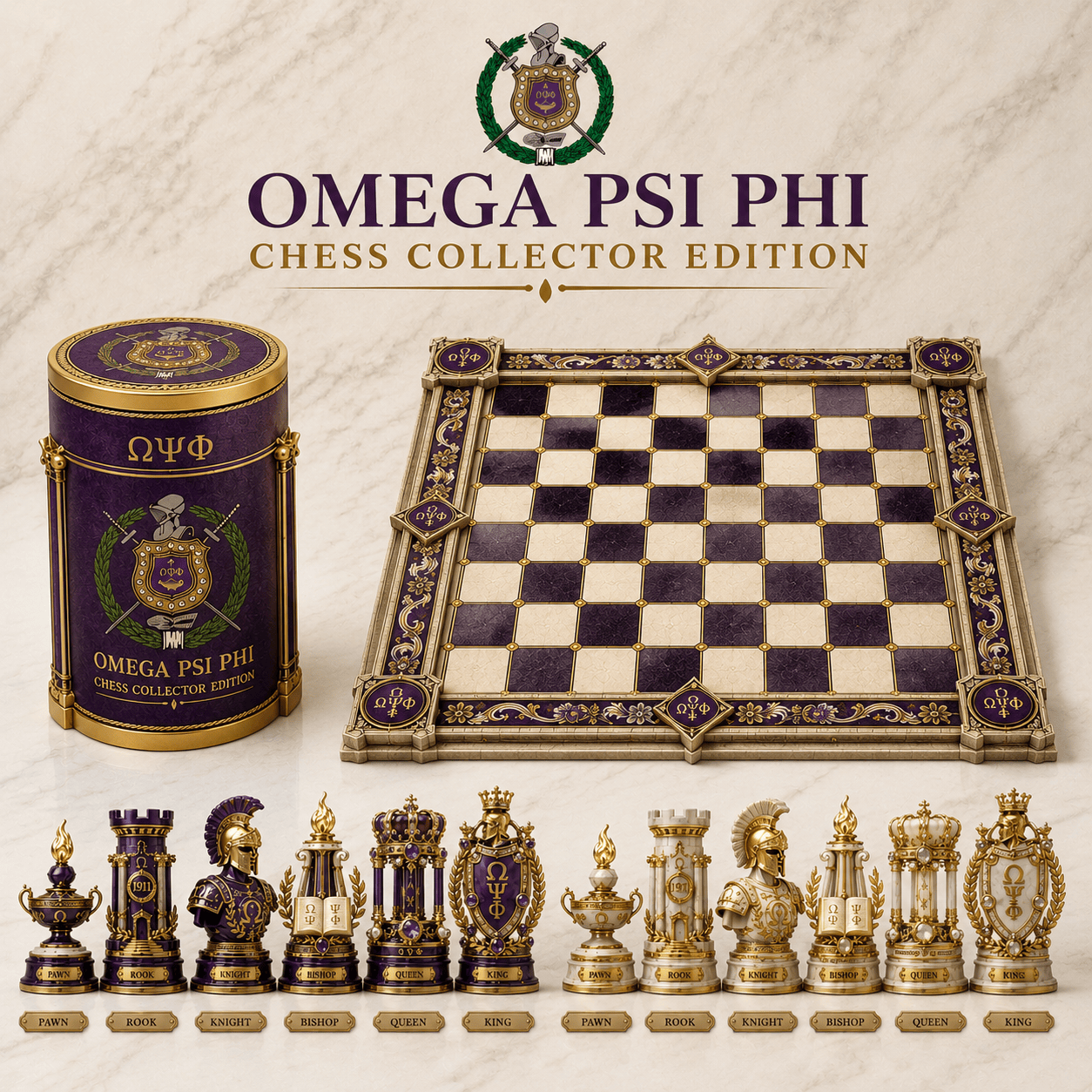 Premium OMPP Chess Set NTNA