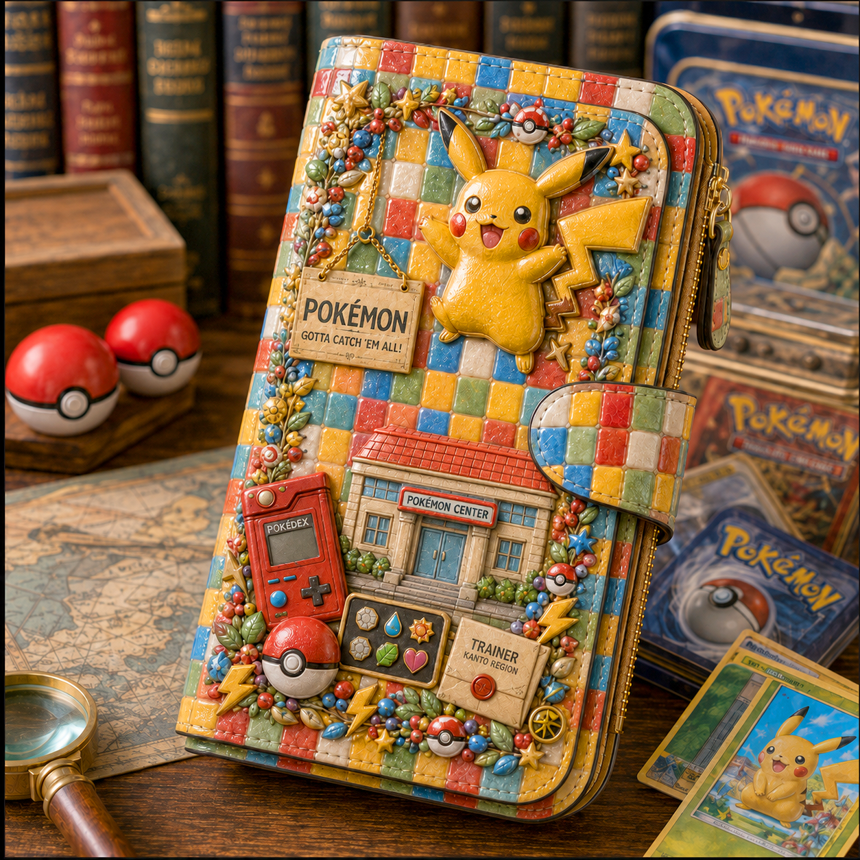 Premium PKM Embossed Wallet NTVA