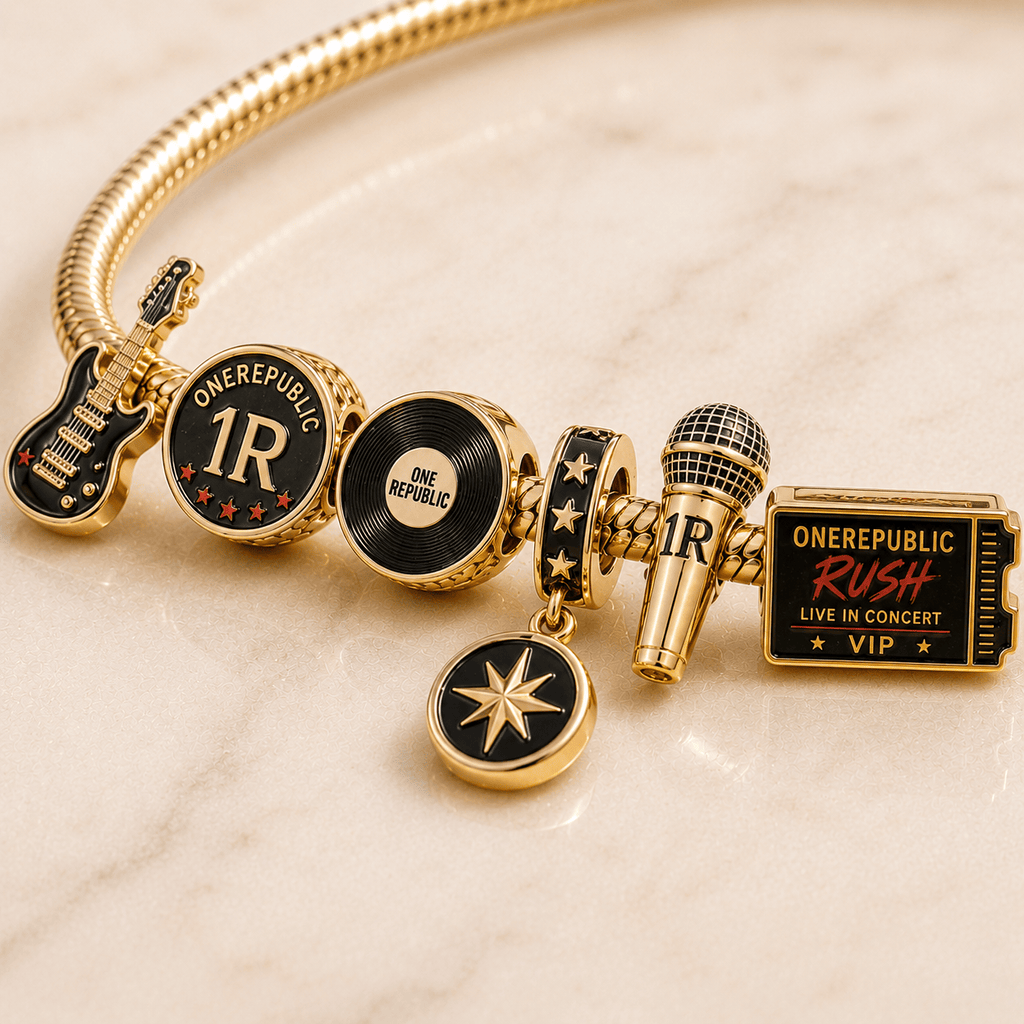 ORP Gold Charm Bracelet Set PTT
