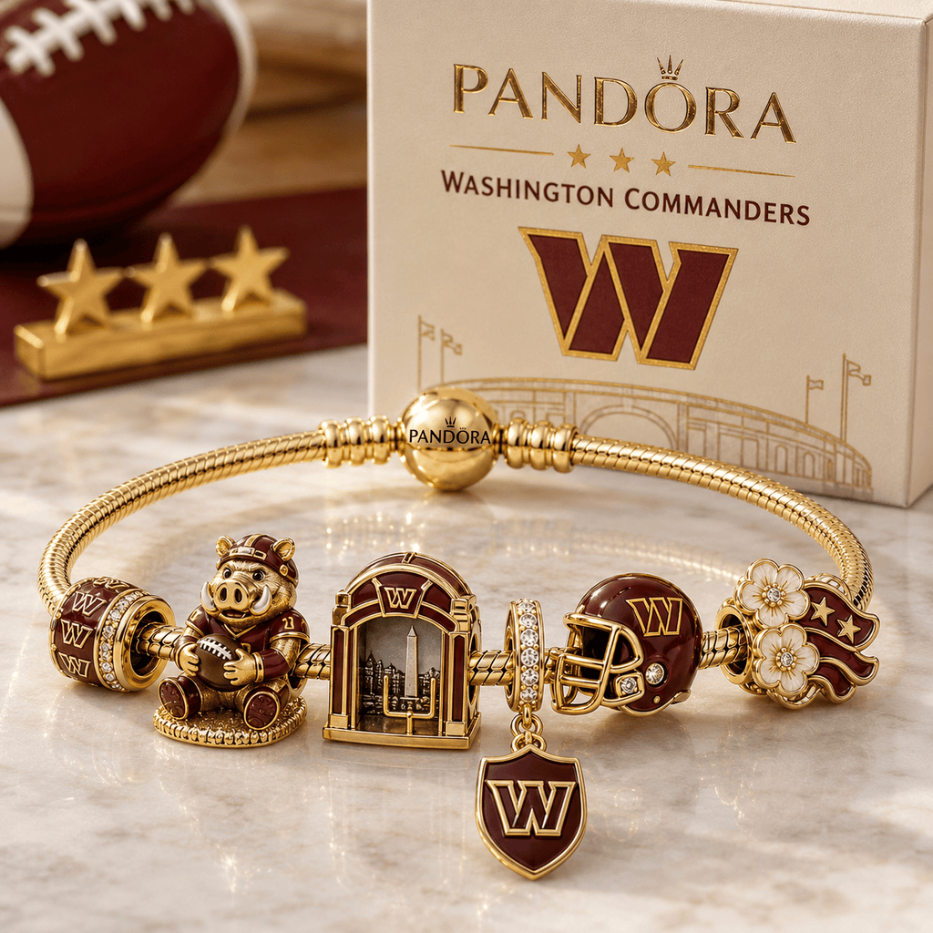 WCD Silver Charm Bracelet Set HQH