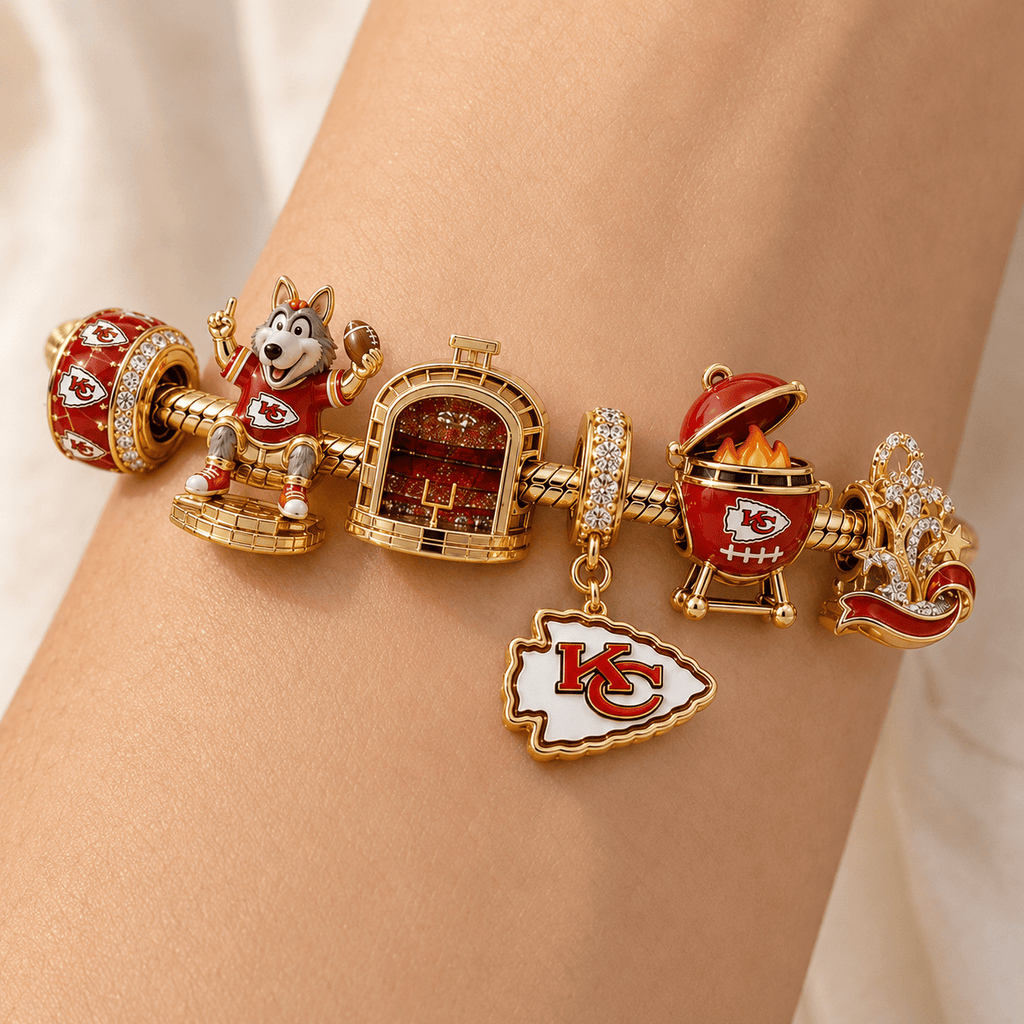 KCC Silver Charm Bracelet Set HQH