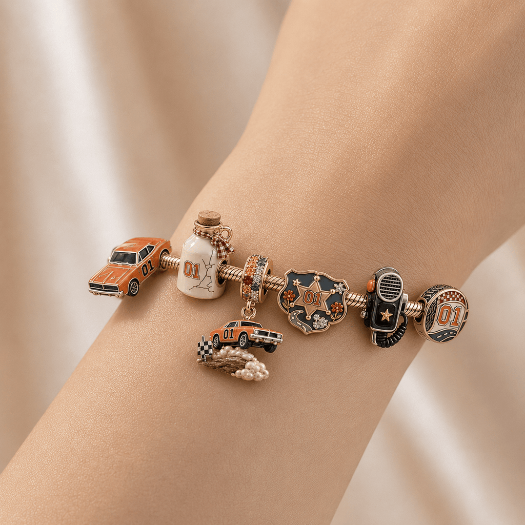 TDH Silver Charm Bracelet Set HQH
