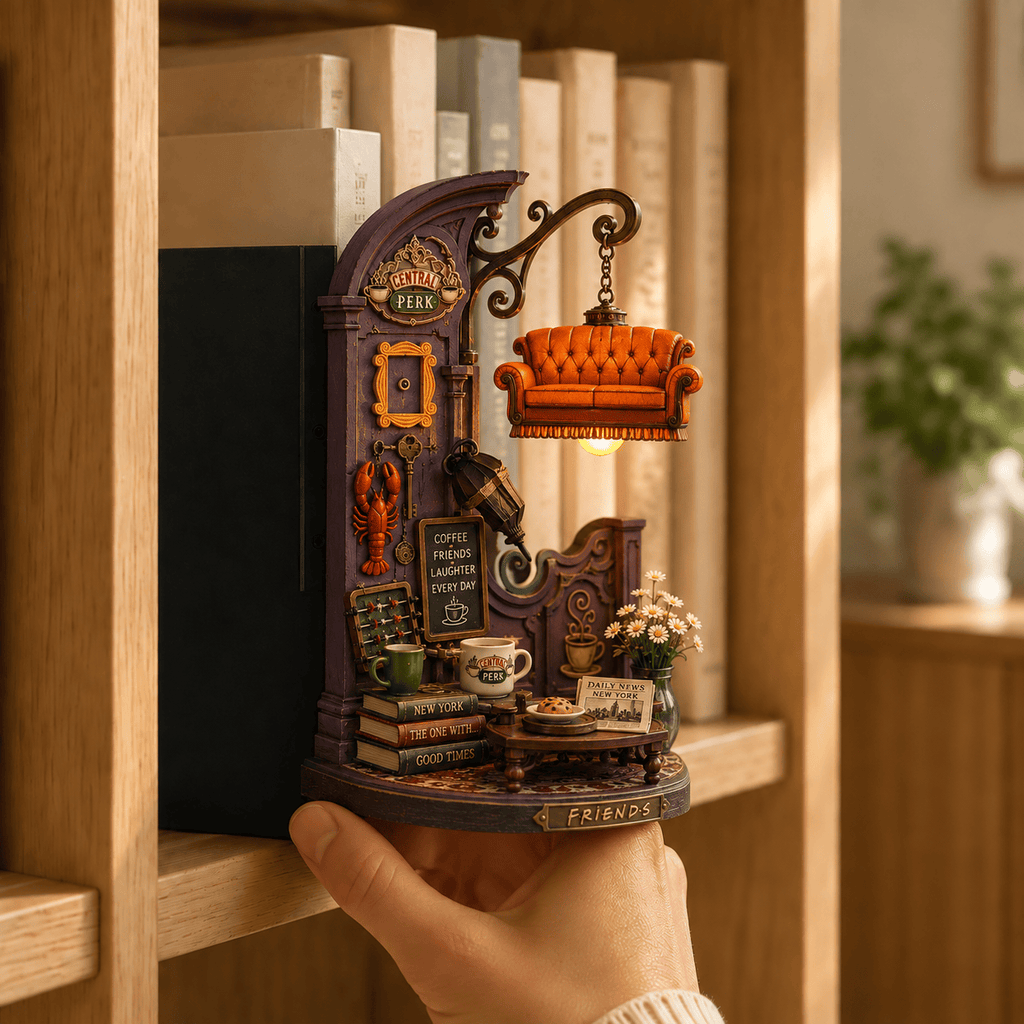 Premium FRS Bookshelf Figurines Lamp NTNA