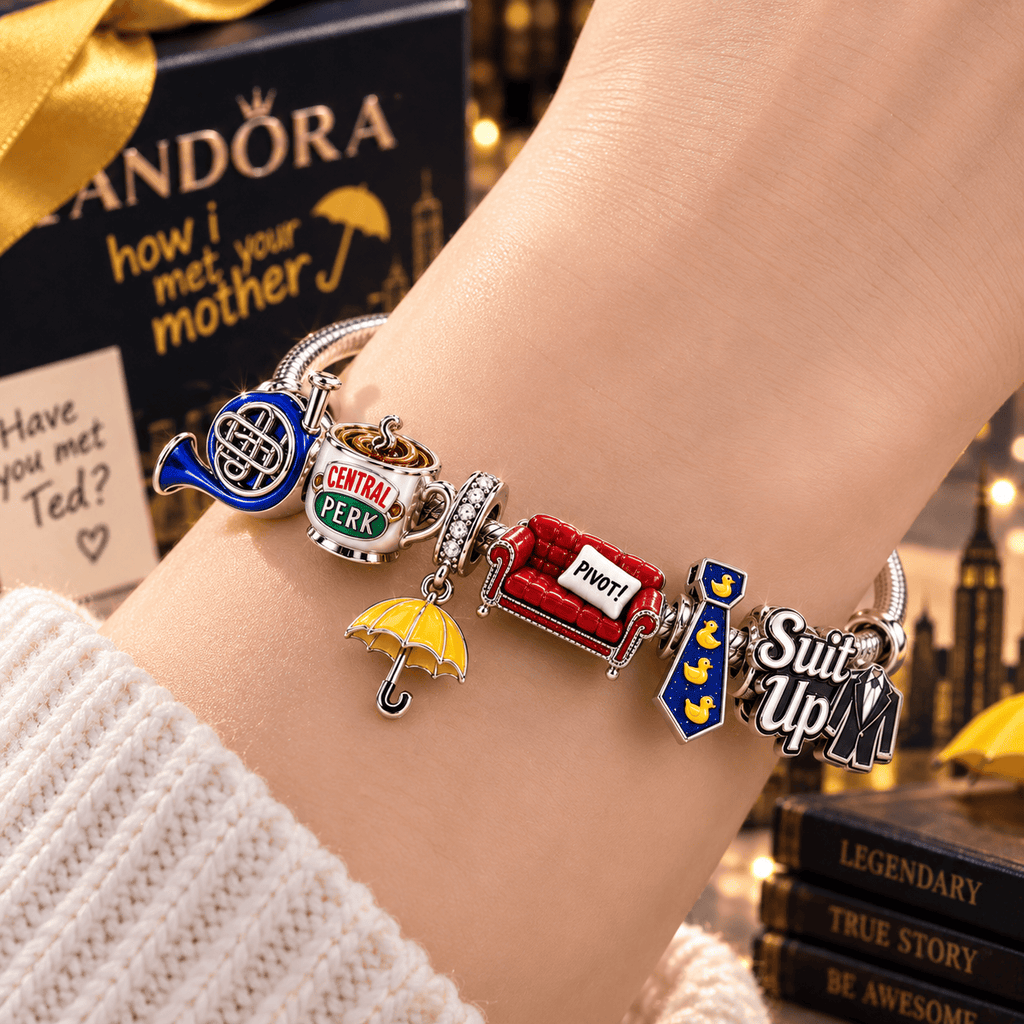 HIMYM Silver Charm Bracelet Set NTTB