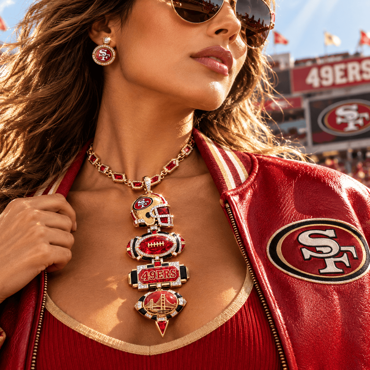 SF49 Premium Gold Totem Pendant LNTH