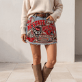 NCSW Embellished Denim Skirt NTKO