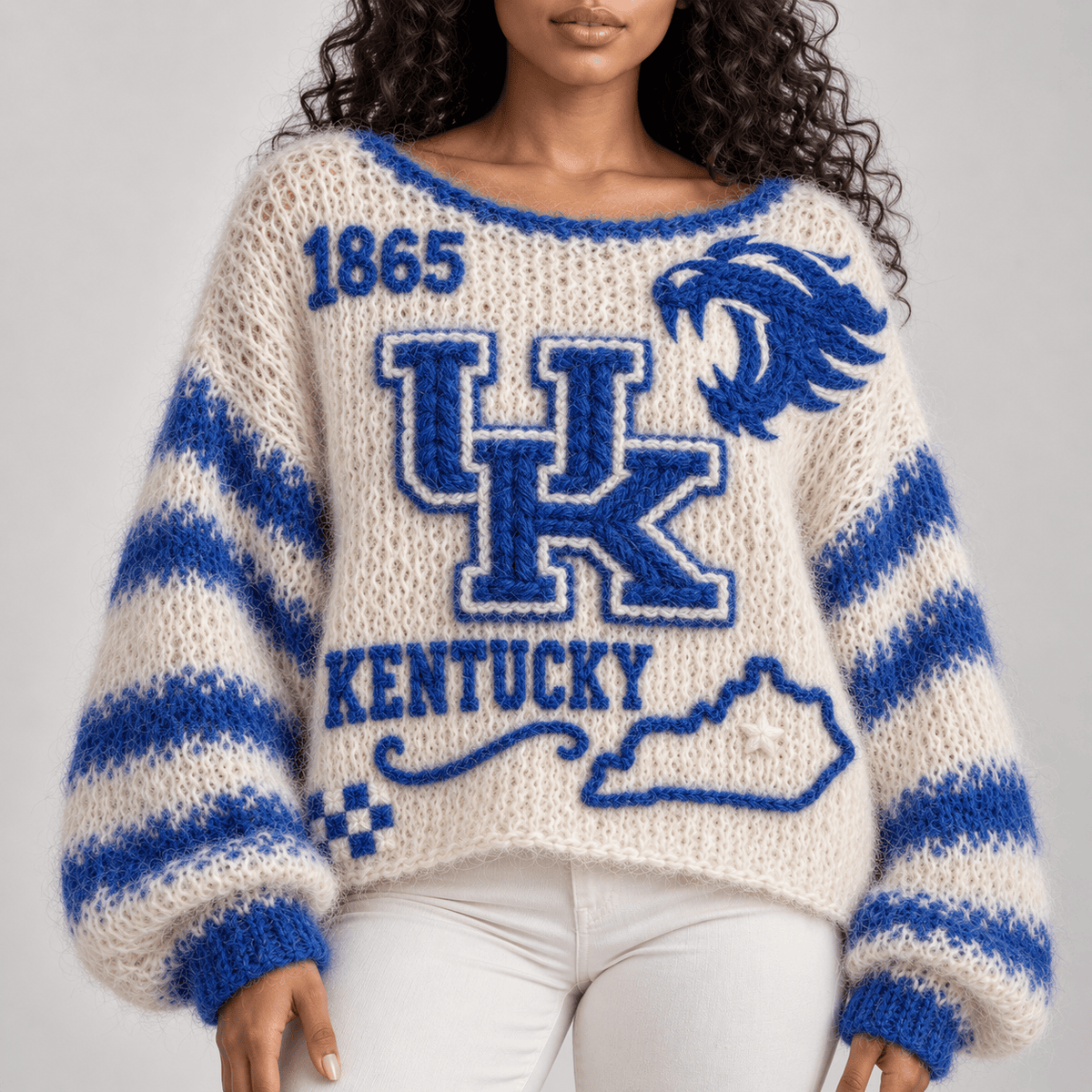 KWC Women’s Open-Knit Sweater NTKO